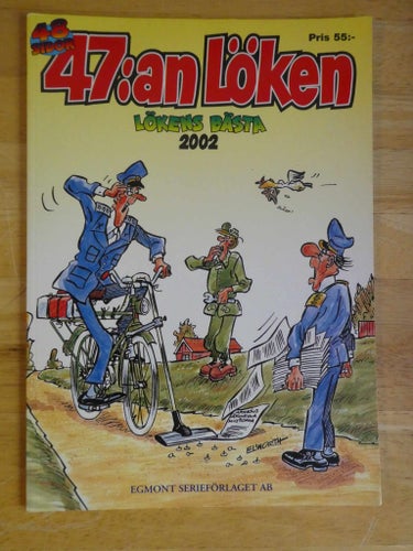 47an LÖKEN Julalbum 2002 Mycket bra skick
