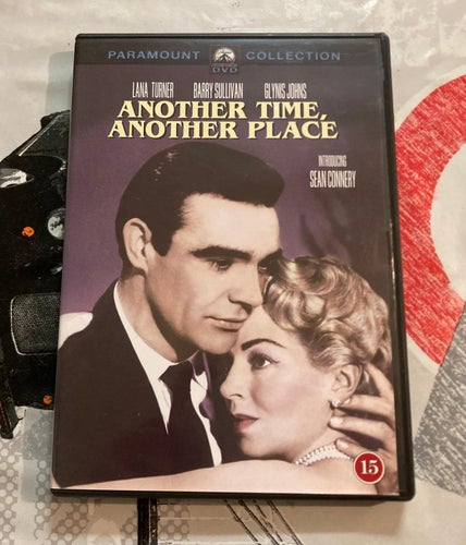 ANOTHER TIME ANOTHER PLACE (1958) SEAN CONNERYS DEBUT. SVENSK UTGÅVA SLUT & SVÅR