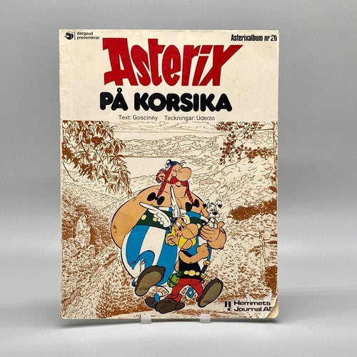 Asterix på Korsika av Goscinny och Uderzo