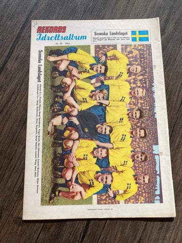 Tidningen Rekord med Sportrevyn nr 29 1963