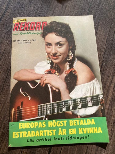 Tidningen Rekord med Sportrevyn nr 29 1963