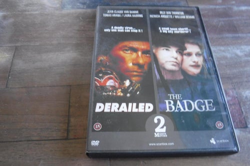 DVD Derailed och The Badge