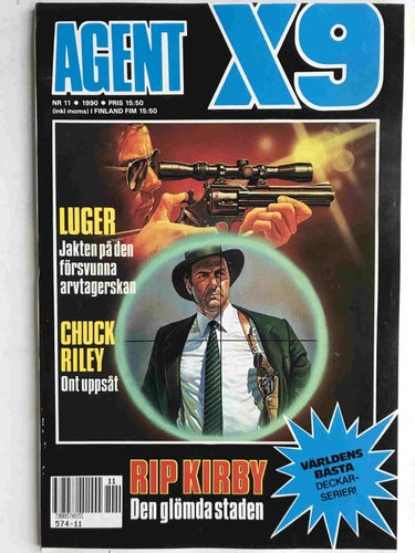 Agent X9 - 1990:11 Oläst!