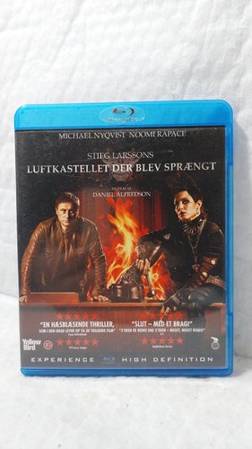 Luftslottet som sprängdes Blu-Ray (Dansk utgåva / Svensk text)