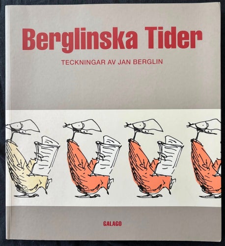 BOK Berglinska Tider - Teckningar Av Jan Berglin