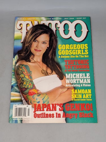Tattoo Magazine July 2008 #227 Teutonic Tattooing In Berlin & Samoan Skin Art
