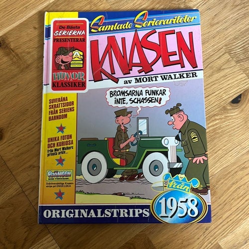 Samlade Serierariter: Knasen av Mort Walker från 1958