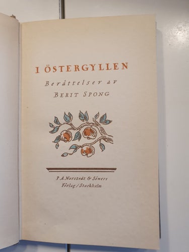 I Östergyllen- Berit Spong