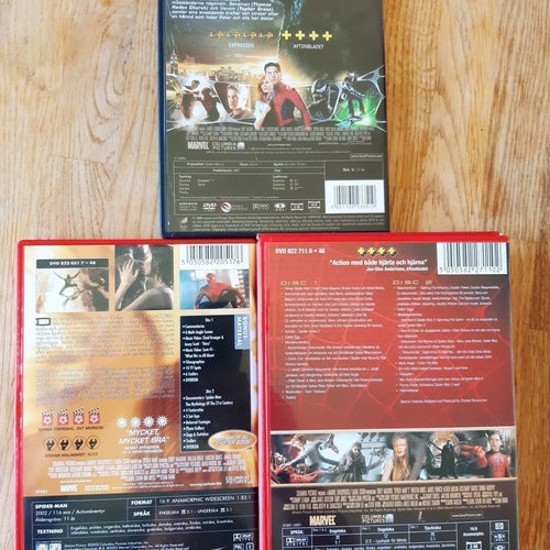 Spider-Man Trilogi DVD
