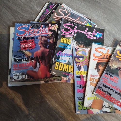 Tidningar Starlet nr 1-26 1986