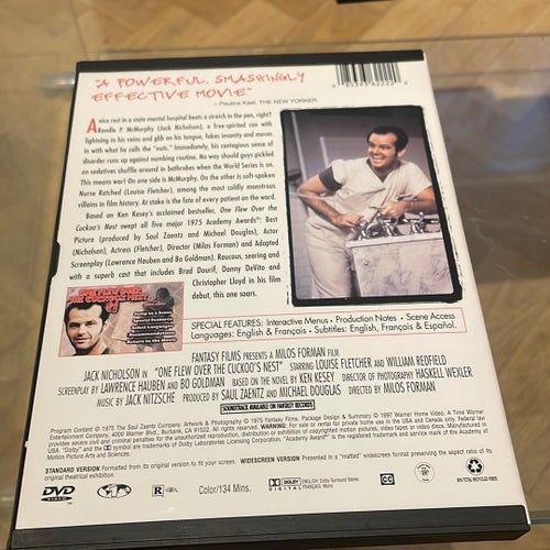 DVD: "Gökboet" med Jack Nicholson