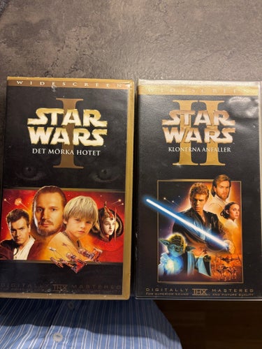 Star Wars Episode I & II VHS