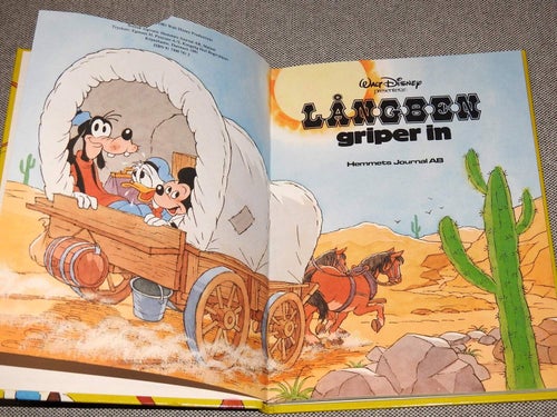 Långben griper in Inbunden bok. Hemmets journal. 1981