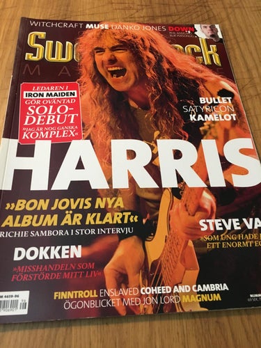 Sweden Rock Magazine, nummer 96, 2012