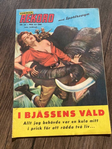 Tidningen Rekord med Sportrevyn nr 26 1963