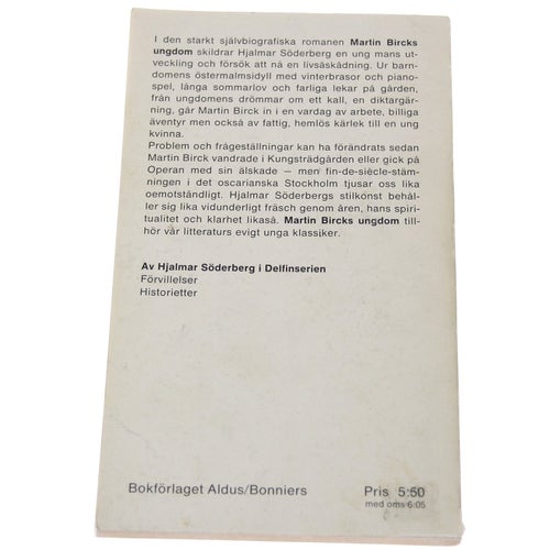 Hjalmar Söderberg - Martin Bricks ungdom