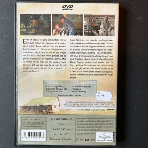 EN DAG I LIVET. REDFORD, LOPEZ, FREEMAN. DVD DRAMA -05