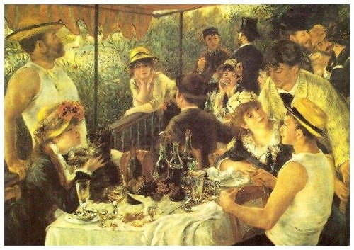 Konstkort / Auguste Renoìr - Roddarnas frukost