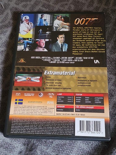 Man Lever Bara Två Gånger - James Bond - 007 - Sean Connery (SV Text)