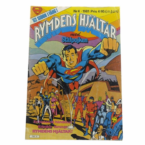 Rymdens Hjältar med Stålpojken - 1981 - NR 4