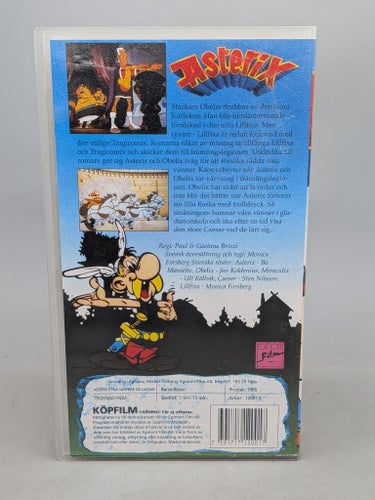 Asterix gallernas hjälte - Svenskt tal - VHS