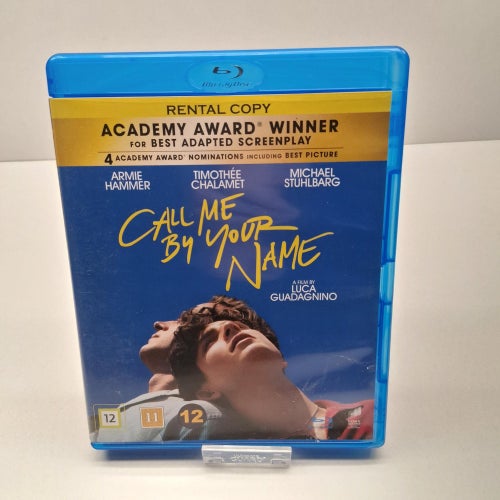 Call me by your name - Blu-ray film, Svensk text, Fint skick