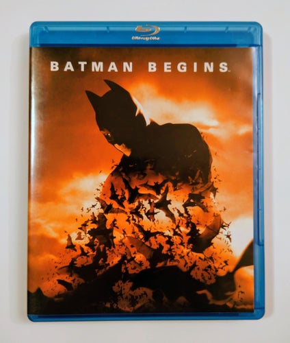 BATMAN BEGINS - 2008 - Christian Bale - Spegelblank Bluray - billig frakt