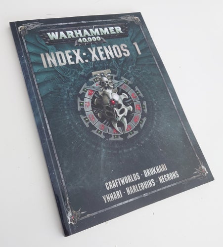 Warhammer 40k - Index Xenos 1 - 8th Edition - Engelska