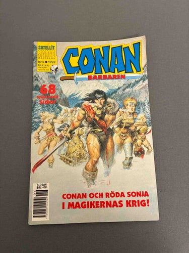 Conan barbaren nr 6 1992