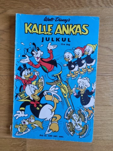 Kalle Ankas Julkul, Walt Disney, 1967 | retro vintage serietidning