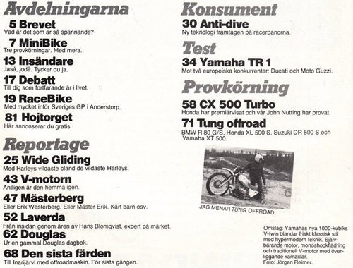 Bike Nr 4 Augusti - September 1983