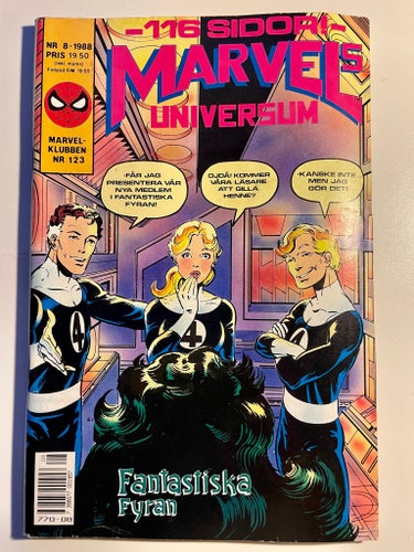 Marvels universum Nr 8 1988