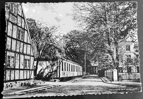Lund - Adelgatan - Förlag Berndt Johnsson Nr K 19
