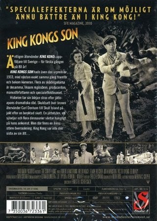 King Kongs son (1933) Ernest B Schoedsack med Robert Armstrong och Helen Mack.