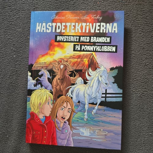 Hästdetektiverna: Mysteriet med branden på ponnyklubben av Catharina Hansson