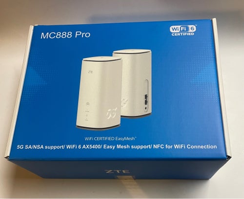 ZTE MC888 Pro WiFi 6 Router - Simkort
