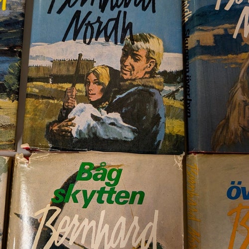Bernhard Nordh (Den Röda Serien) 10st Böcker *Samlarobjekt*