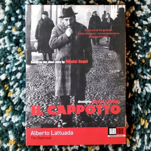 Il Cappotto (The Overcoat) Slipcover DVD OOP, Raro Video, Nikolaj Gogol