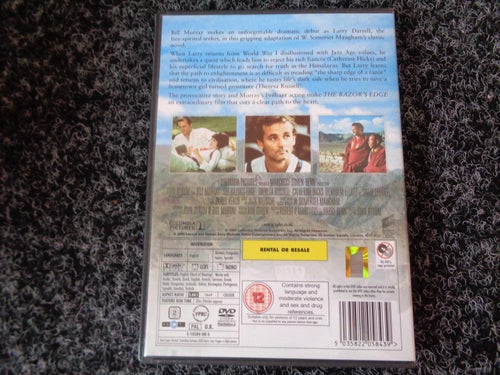 DVD-THE RAZOR'S EDGE *Bill Murray, Theresa Russell, Denholm Elliott*