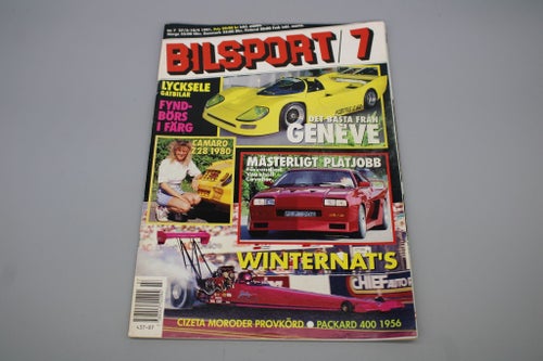 Bilsport Nr 7 1991