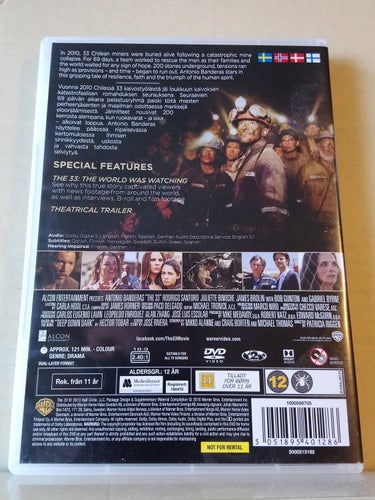 The 33, Dvd
