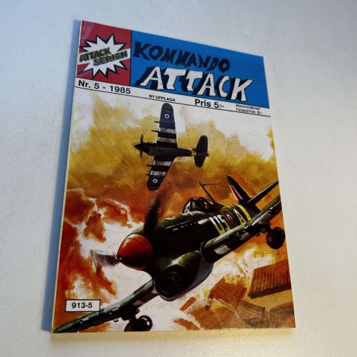 Attackserien nr 5 1985, toppex! NM