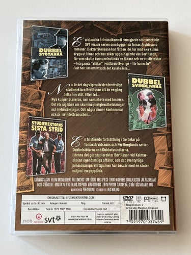 Studierektorn - Trilogin (4-disc). Beg. DVD