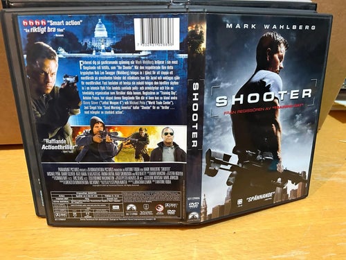 Shooter Mark Wahlberg. DVD