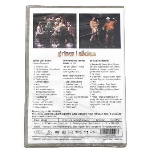 Grisen i säcken (After Shave & Galenskaparna) - Dubbel DVD, Ny inplastad
