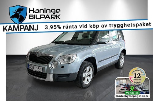 Škoda Yeti 2.0 TDI 4x4 DSG Sekventiell, 140hk, 2011