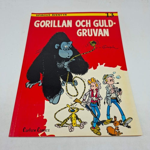 Spirous Äventyr 13 - Gorillan och guldgruvan - Första upplagan
