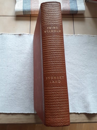 Prins Wilhelm. Svenskt Land. Bok. Utgiven 1950.