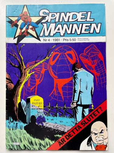 Spindelmannen Nr 4 1981