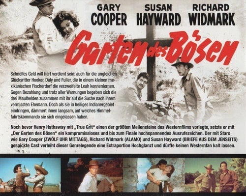 Garden of Evil (Djävulens trädgård), Blu-ray